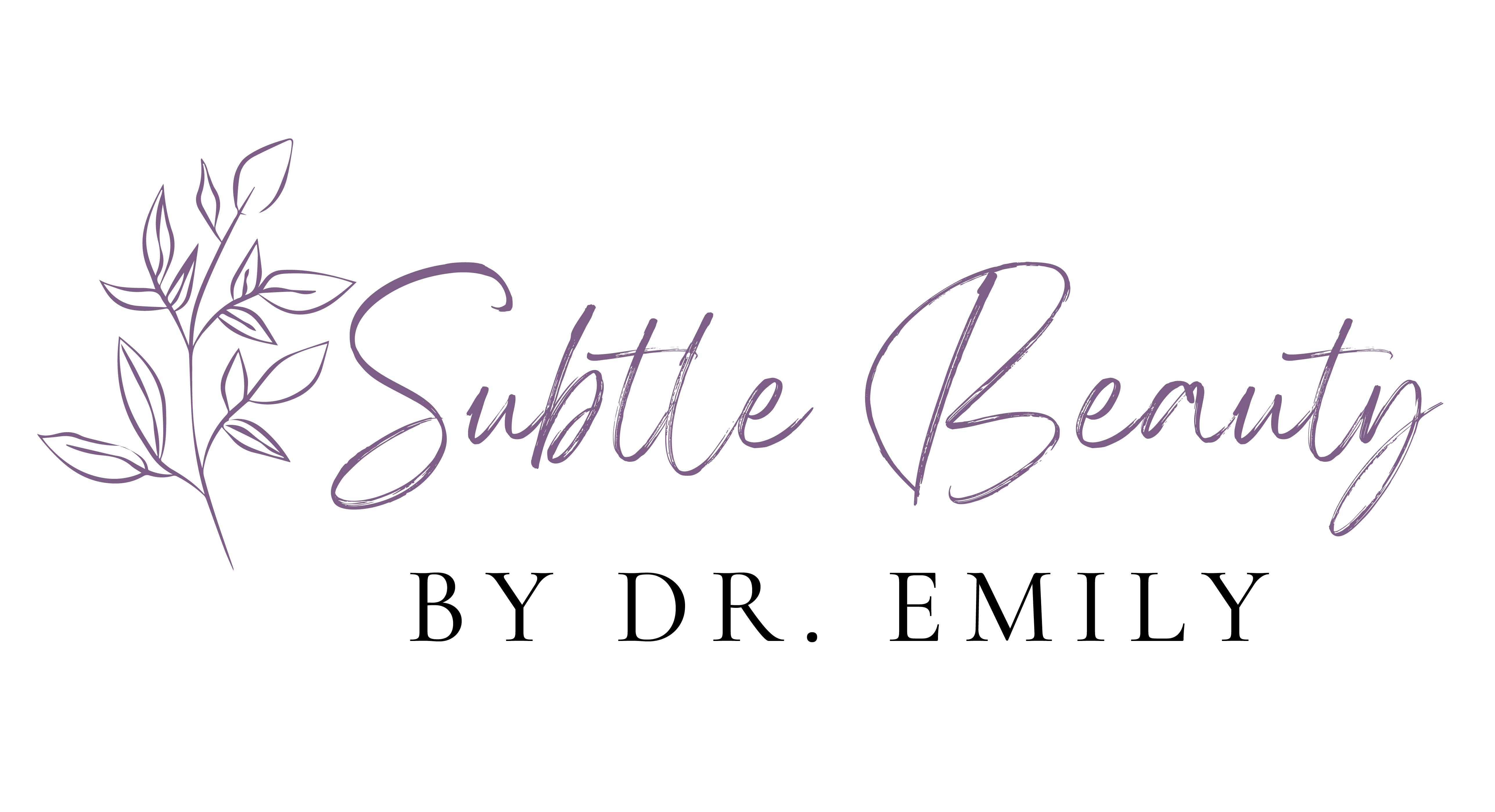 Subtle Beauty light purple logo